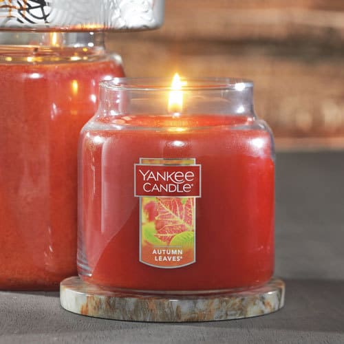 Yankee Candle Autumn Leaves Scented Candle #homedecor #yankeecandles #holidays #scentedcandles #Fall #Autumn #Candles #candlescented #candleseason #candlescents #lovecandles #luxurycandles #candlesaddict 