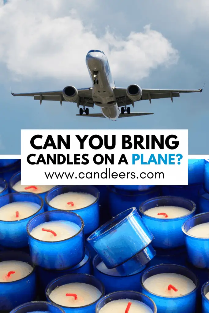 Can you fly with candles?