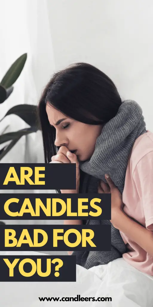 Are Candles Bad For You? Are your favorite candles and scented candles actually bad for you? We will go over some of health risks associated with scented candles and what you need to do. #health #safety #candles #scentedcandles