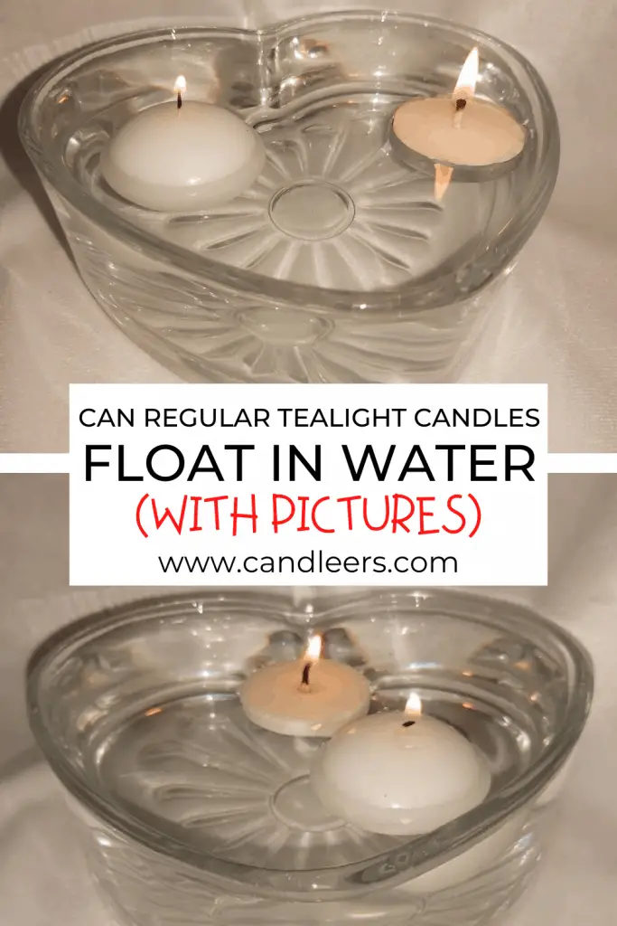 Can Regular Tealight Candles Float In Water