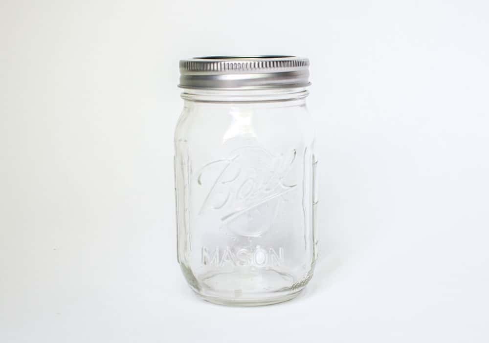 mason jars for candles