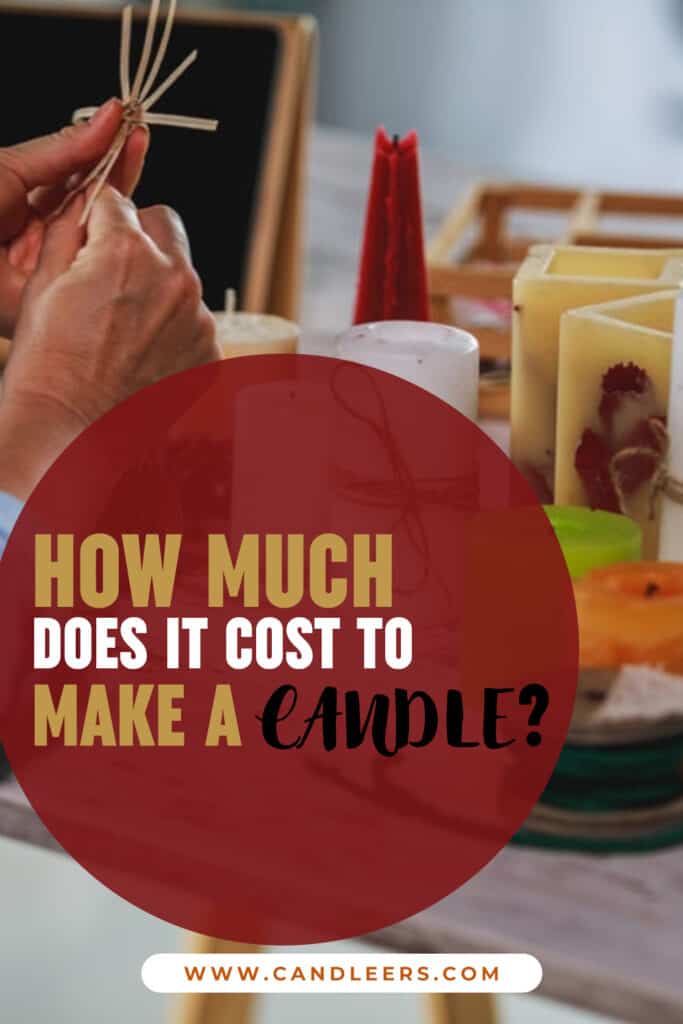 how much does it cost to make a candle