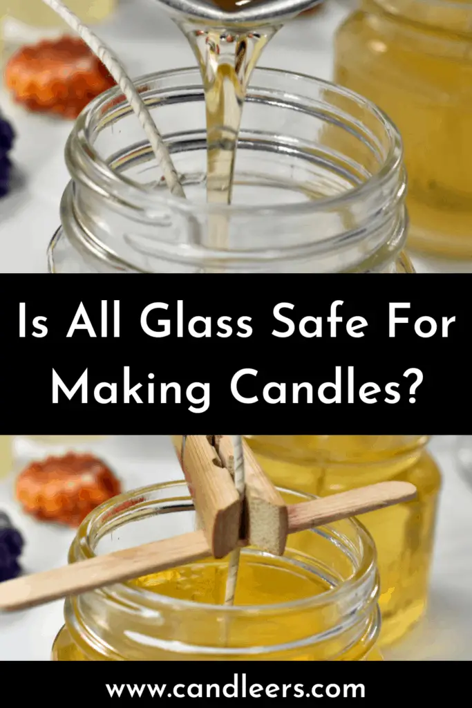 glass containers safe for candles