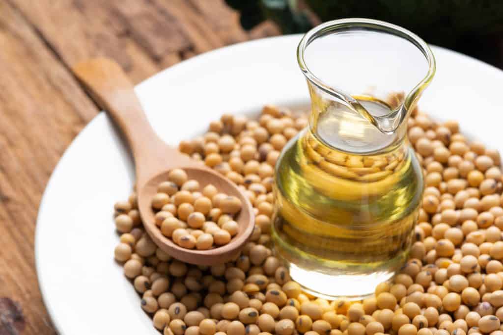 soybeans and soybean oil