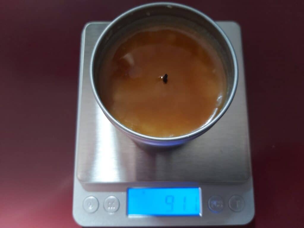 non salt candle before