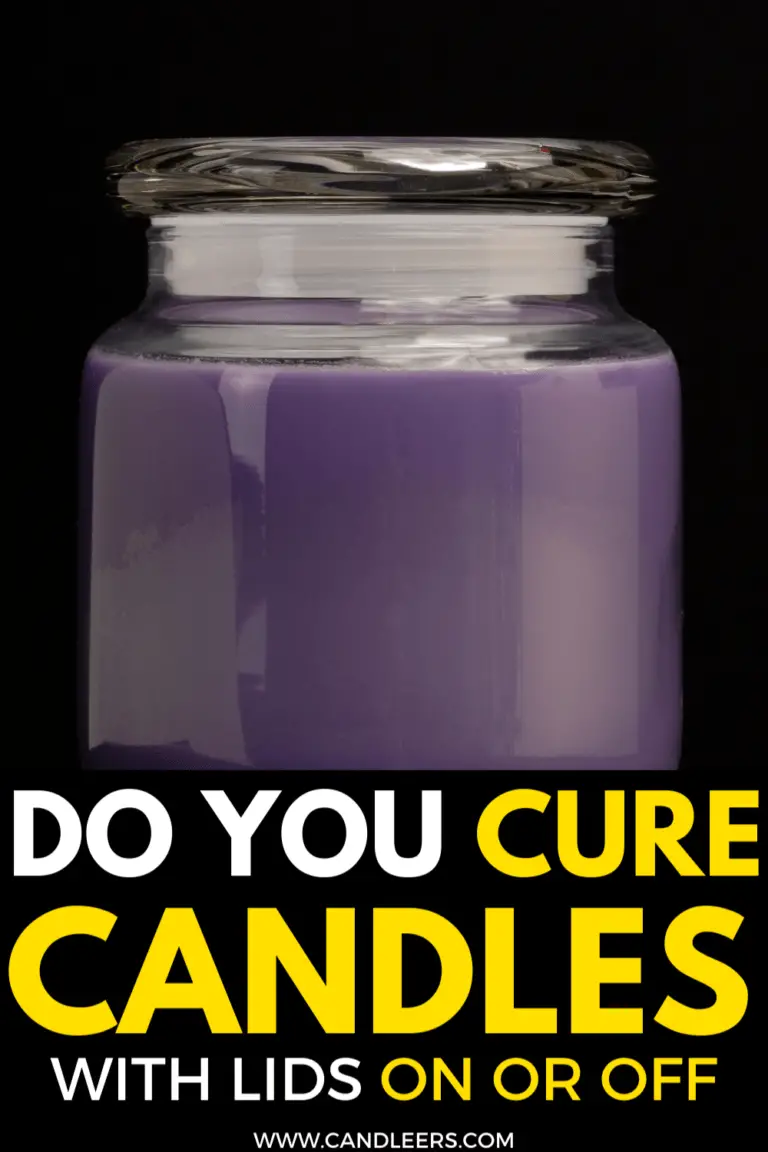Do You Cure Candles With Lids On Or Off Candleers