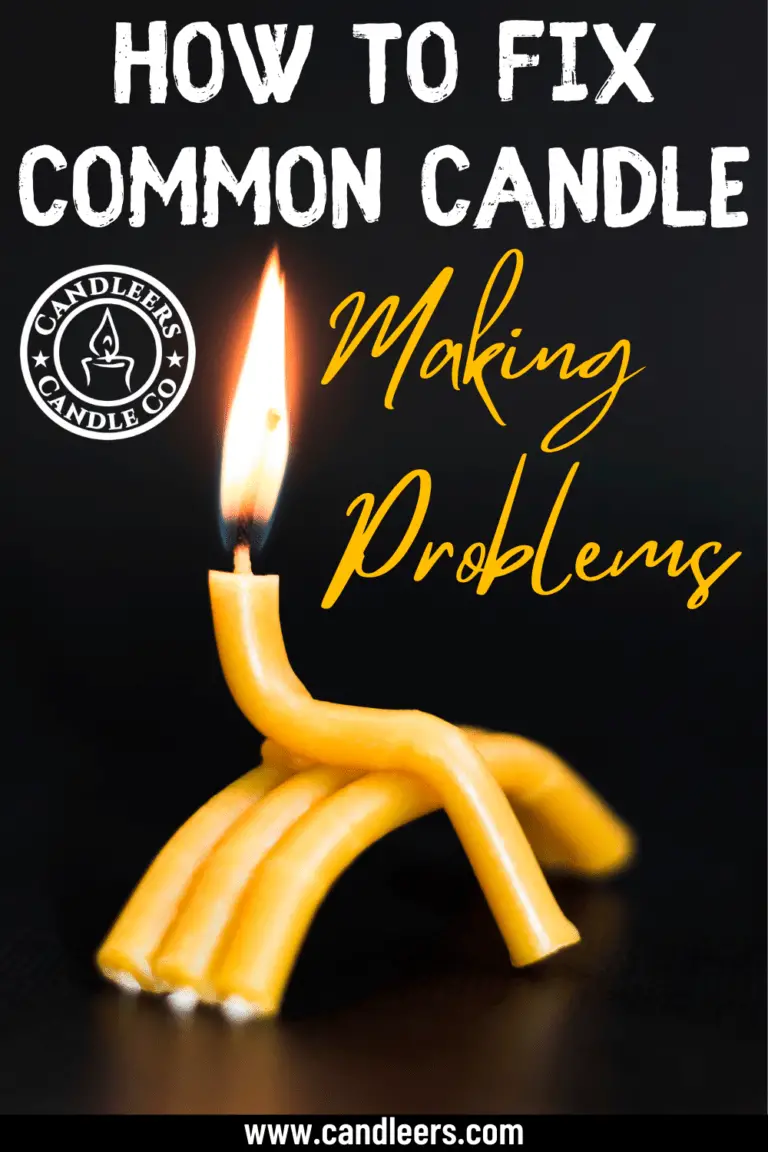 How To Fix Common Candle Making Problems Candleers