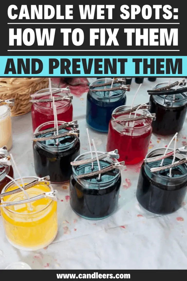 Candle Wet Spots How to Fix Them and Prevent Them Candleers