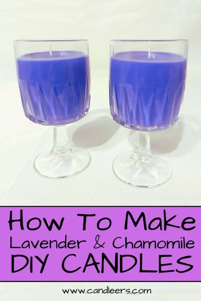 How To Make Lavender Candles