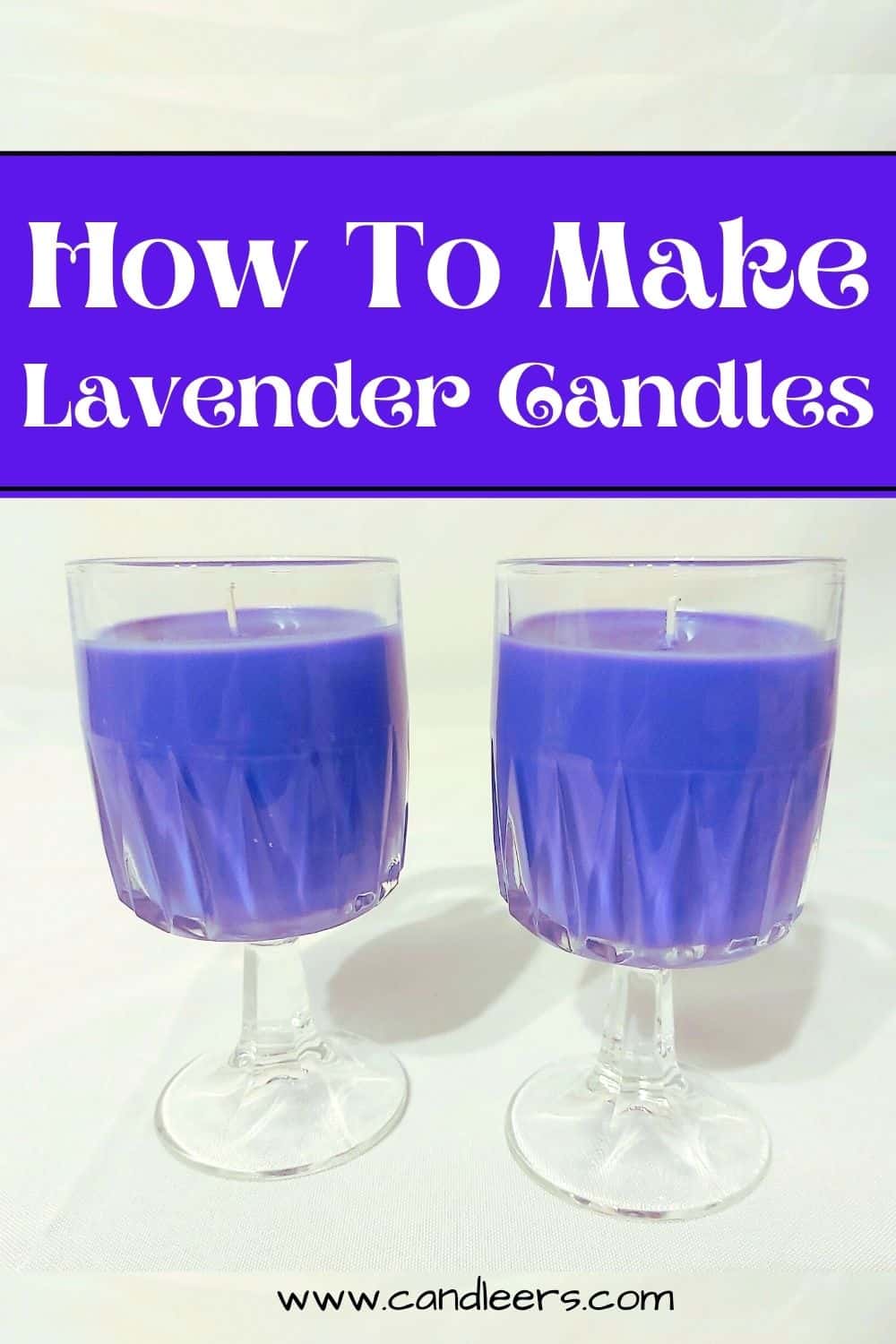 How To Make Lavender Candles Candleers Candle Co