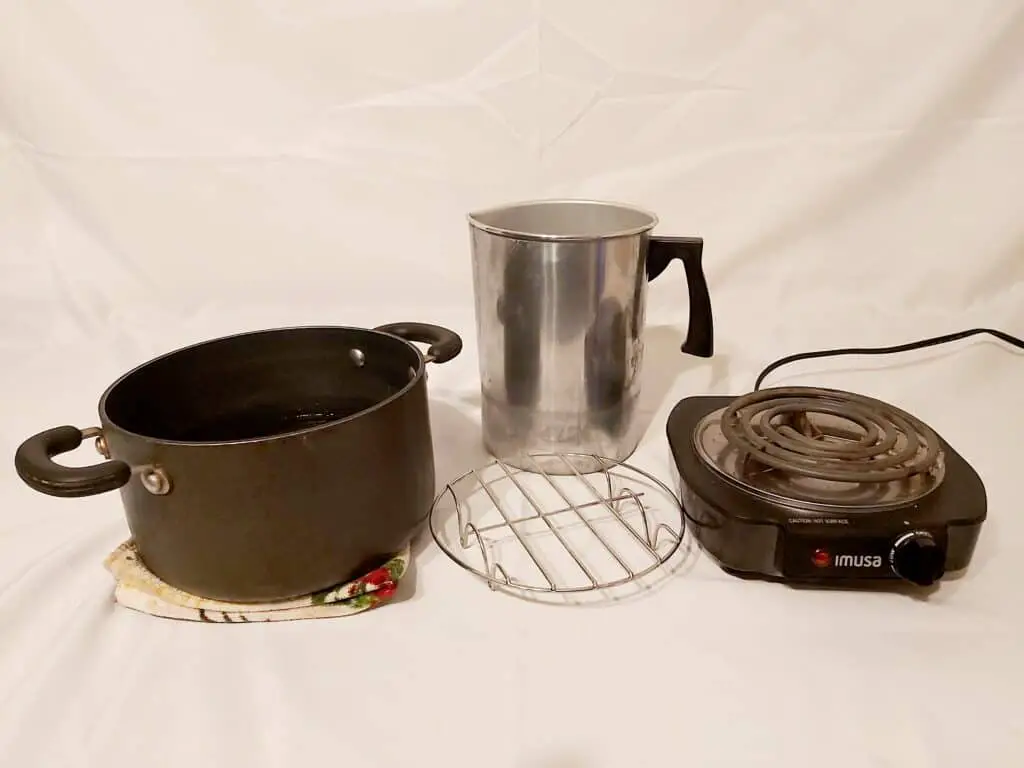 double boiler for candles