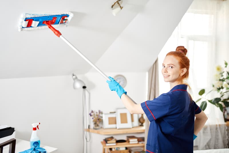 remove soot from ceiling