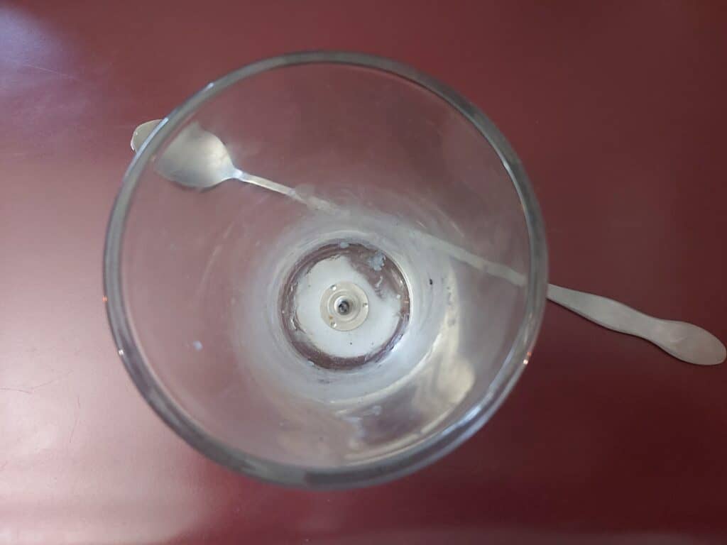 remove wick tabs from jars